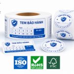 in tem bảo hành