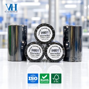 Mực In Mã Vạch Wax 110mmx300m