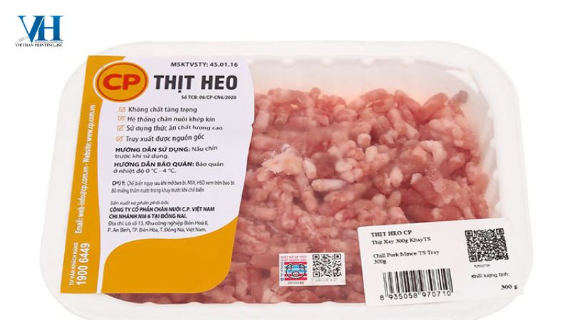 in tem nhãn thực phẩm