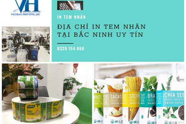 Địa chỉ in tem nhãn tại Bắc Ninh
