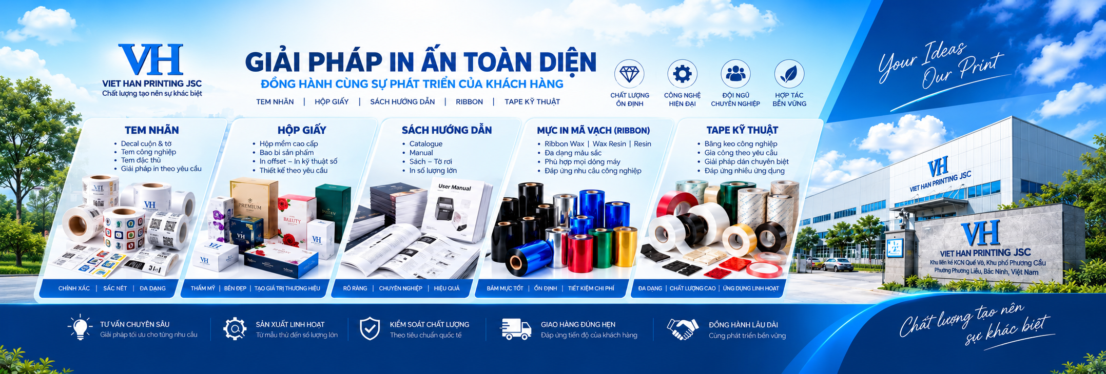 giải pháp in ấn toàn diện